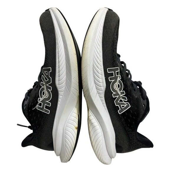 Hoka One One Womens Mach 6 1147834 BWHT Black Running Shoes Sneakers Size 5.5D - Picture 10 of 13